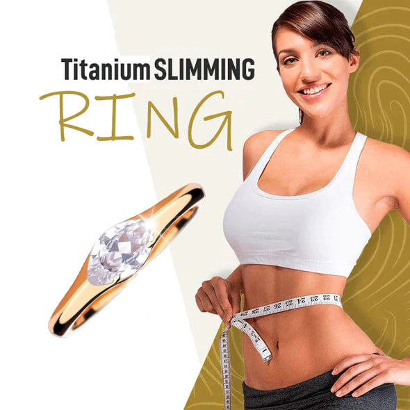 (Last Day of Sale-Up to 80% OFF!) Magnetology Lymphvity Therapy Titanium ION Diamond Ring