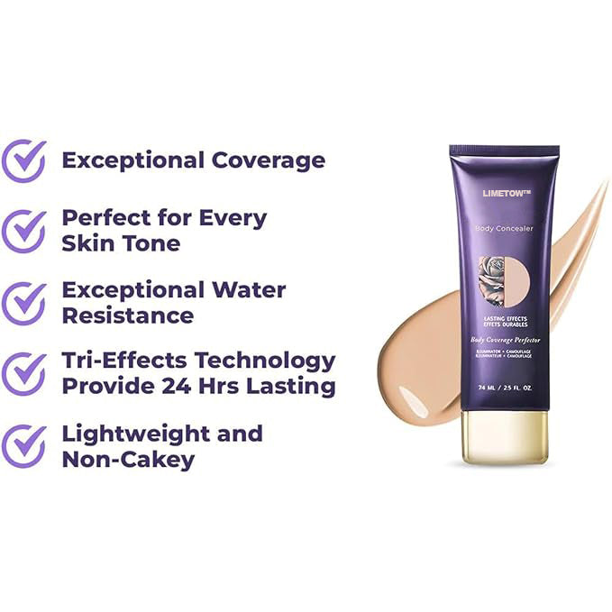 LIMETOW™ PerfectCover Body Concealer