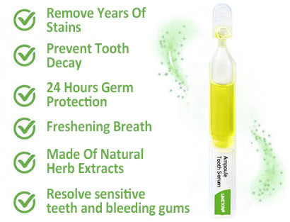 🔥LIMETOW™ Ampoule Toothpaste, Removal of tartar and plaque bacteria and various oral problems